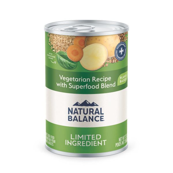 Natural Balance Vegetarian Formula Canned Dog Food 369g
