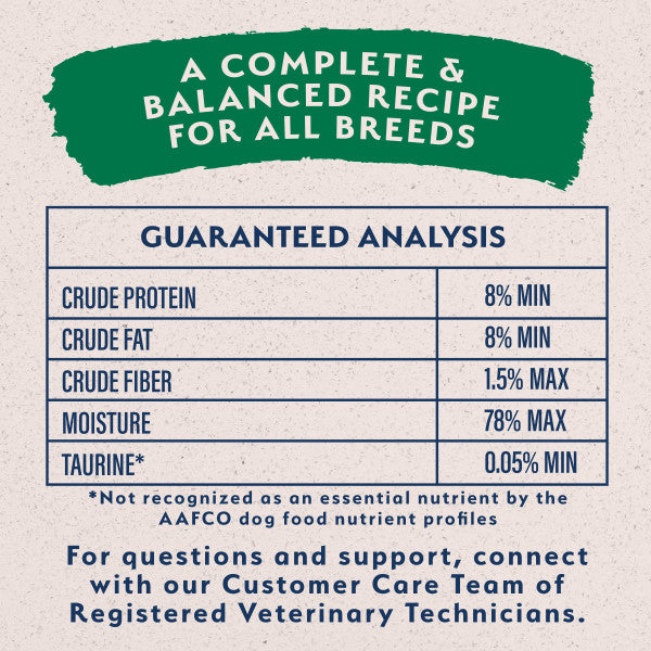 Natural Balance Canned Dog Food Limited Ingredient Diet Lamb & Brown Rice 369g