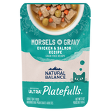 Natural Balance Platefulls Cat Food Chicken & Salmon Formula in Gravy 85g