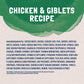 Natural Balance Platefulls Cat Food Chicken & Giblets Formula in Gravy 85g