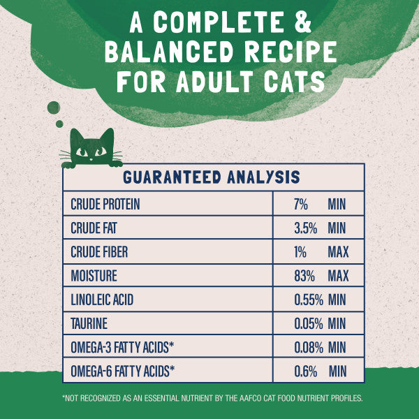Natural Balance Platefulls Cat Food Chicken & Giblets Formula in Gravy 85g