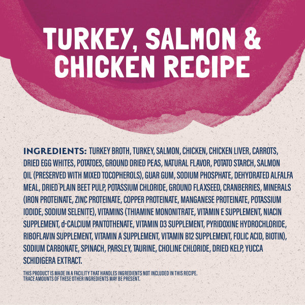 Natural Balance Platefulls Cat Food Indoor Turkey, Salmon & Chicken Formula in Gravy 85g