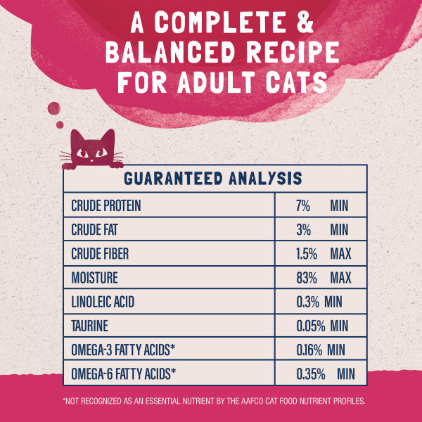 Natural Balance Platefulls Cat Food Indoor Salmon, Tuna, Chicken & Shrimp Formula in Gravy 85g