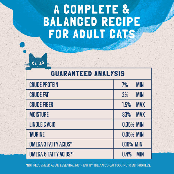 Natural Balance Platefulls Cat Food Indoor Mackerel & Sardine Formula in Gravy 3 oz