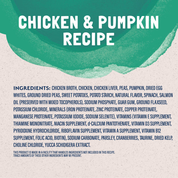 Natural Balance Platefulls Cat Food Chicken & Pumpkin Formula in Gravy 3 oz