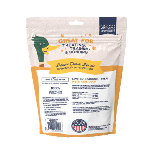 Natural Balance Limited Ingredient Diets Potato & Duck Formula Treat 227g