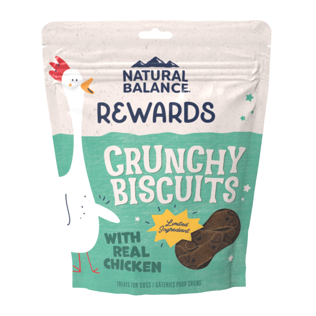 Natural Balance Biscuit Dog Treats L.I.D. Sweet Potato and Chicken 14oz