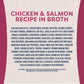 Natural Balance Dog Canned Food Targeted Nutrition Fat Dogs Chicken & Salmon 369g