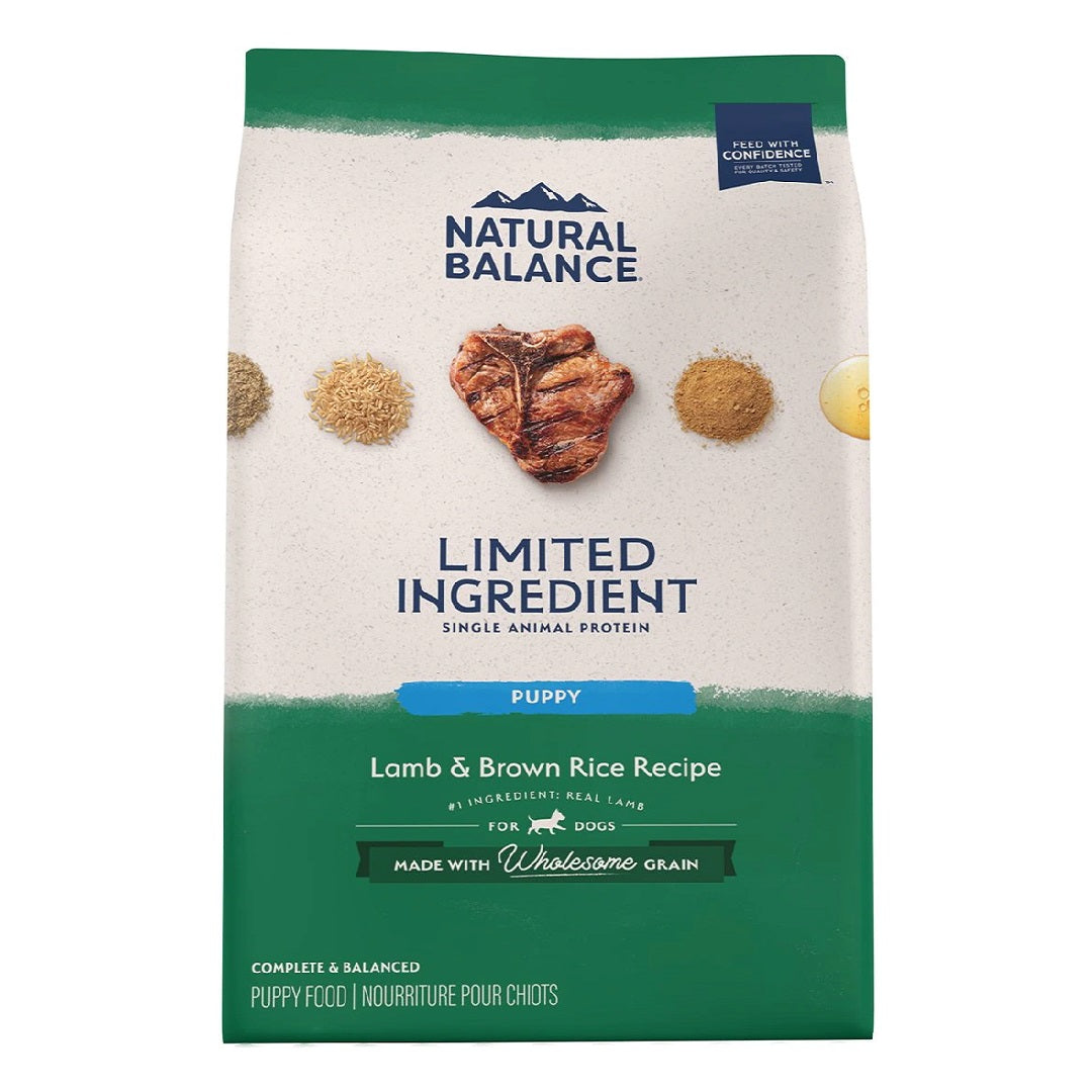 Natural Balance L.I.D. Lamb & Brown Rice Puppy Dry Dog Food 1.8kg