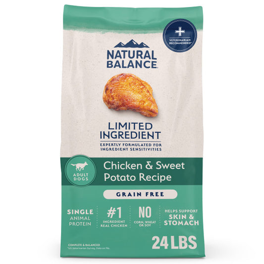 Natural Balance L.I.D. Chicken & Sweet Potato Dry Dog Food 10.9kg