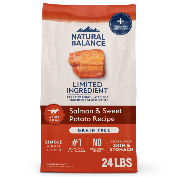 Natural Balance L.I.D. Salmon & Sweet Potato Dry Dog Food 10.9kg