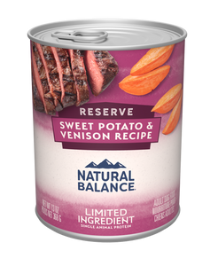 Natural Balance Limited Ingredient Diets Dog Food Sweet Potato & Venison Formula  369g