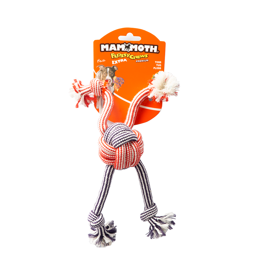 Mammoth Extra Flossy Monkey Fist Toy Small