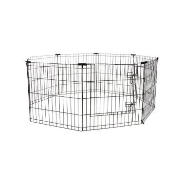 Petcrest Exercise Ex-Pen with Door for Pets 60cm H