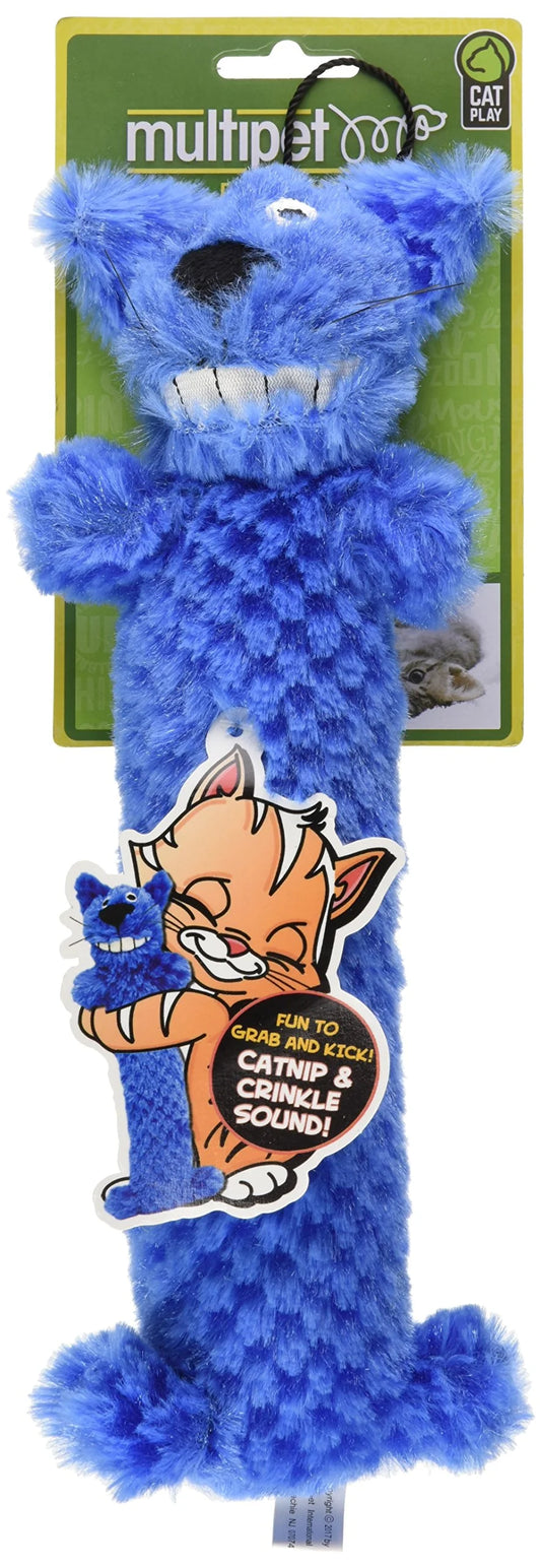 Multipet International Loofa Cat Toy Assorted Color 25cm