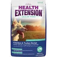 Health Extension Chicken & Turkey Dry Dog Food 0.5kg