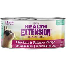 Health Extension Chicken & Salmon Wet Cat Food 2.8oz