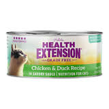 Health Extension Chicken & Duck Wet Cat Food 2.8oz