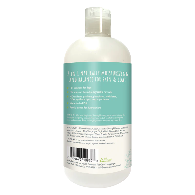 Ari Probiotic 2-in-1 Moisturizing Shampoo and Conditioner in Green Tea Mandarin 473ml