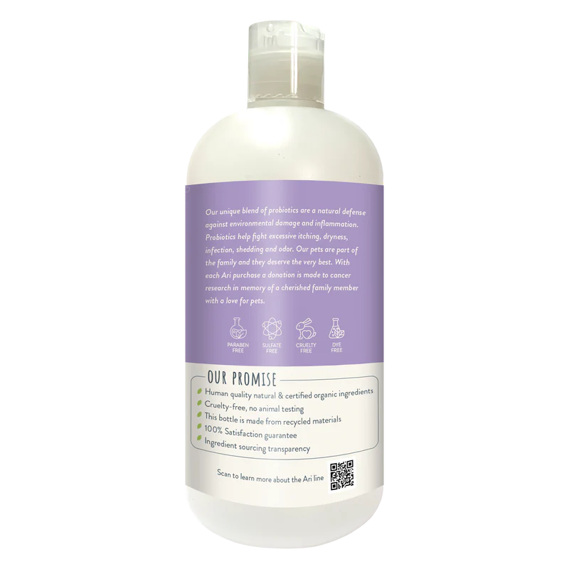 Ari Probiotic Sensitive Skin Shampoo Lavender Eucalyptus 473ml
