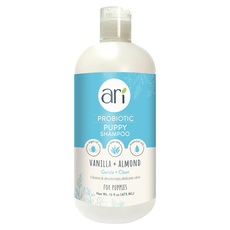Ari Probiotic Puppy Shampoo Vanilla Almond 473ml