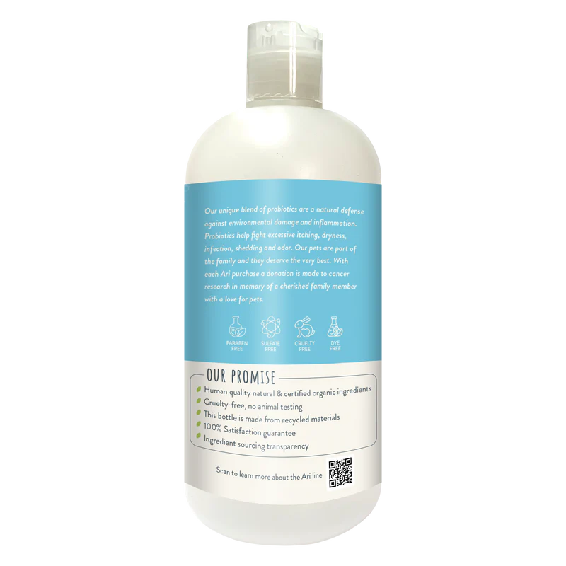 Ari Probiotic Puppy Shampoo Vanilla Almond 473ml