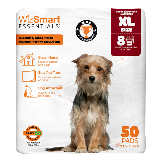WizSmart Pet Sanitary Pad Essentials XL 50 ct