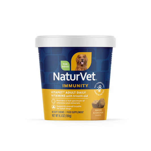 NaturVet VitaPet Adult Daily Vitamins 60 chews