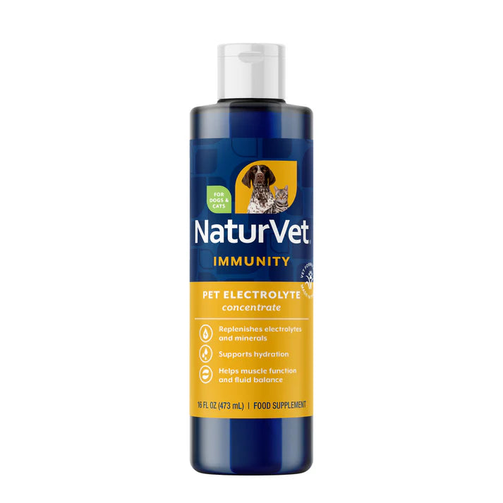NaturVet Electrolyte Concentrate for Dogs and Cats 473ml