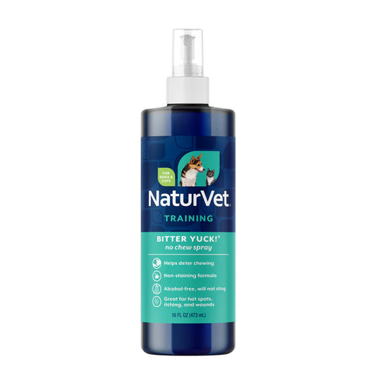 NaturVet BitterYuck! No Chew Spray for Dogs and Cats 236ml