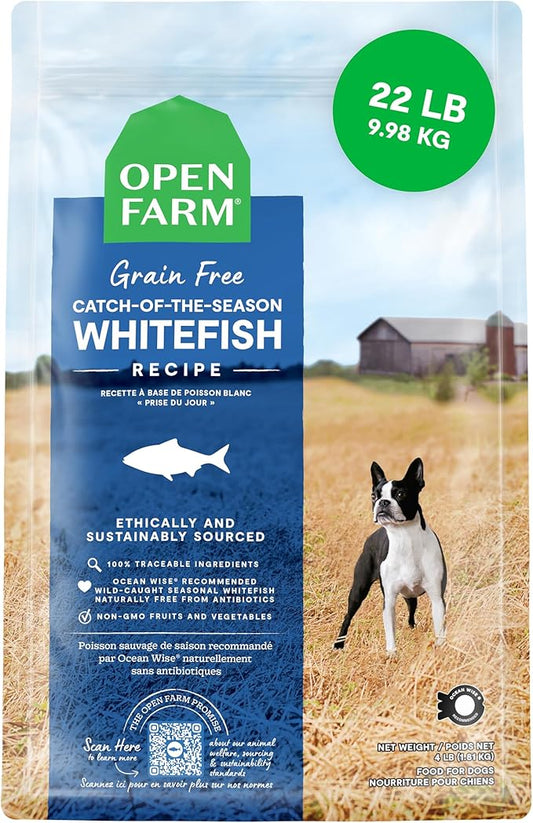 Open Farm Grain-free Catch-of-the-Season Whitefish Dry Dog Food 9.97kg