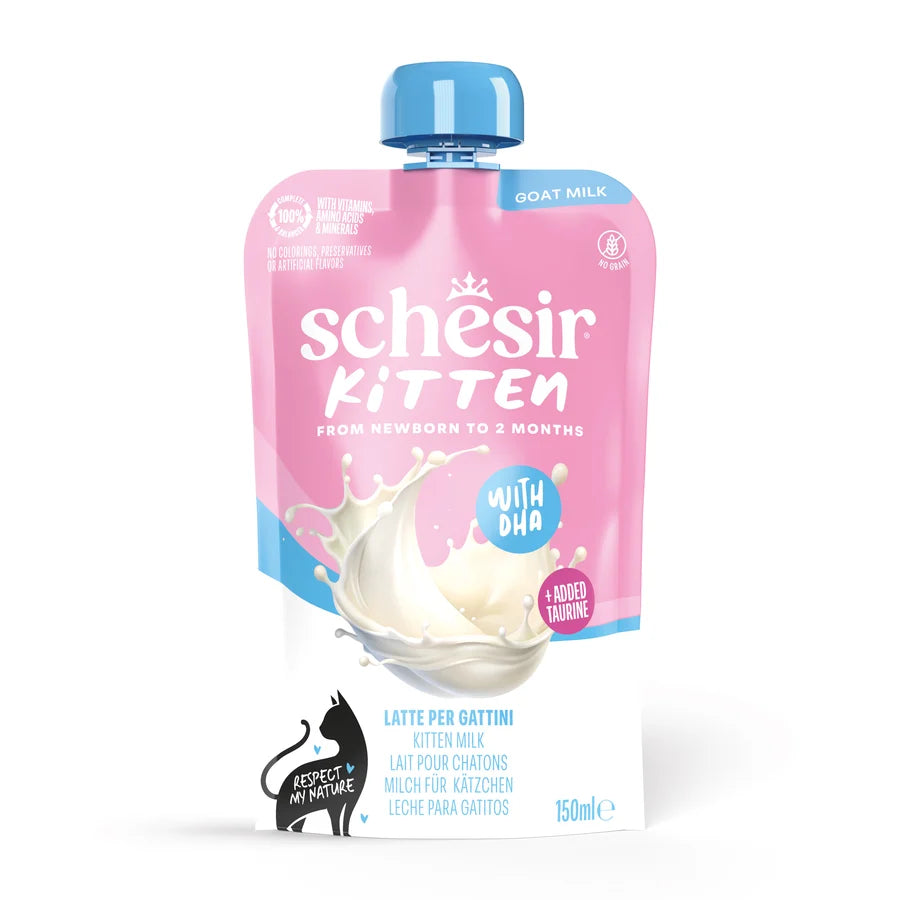 Schesir Kitten Ready-to-Serve Liquid Milk in Pouch 150g