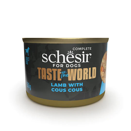 Schesir Taste of the World Lamb Couscous in Broth Wet Dog Food 150g