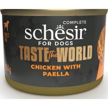Schesir Taste of the World Variety Pack in Broth Wet Dog Food 6 x 150g