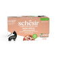 Schesir Complete Nutrition Tuna with Salmon Fillet in Jelly Wet Cat Food 6 x 50g