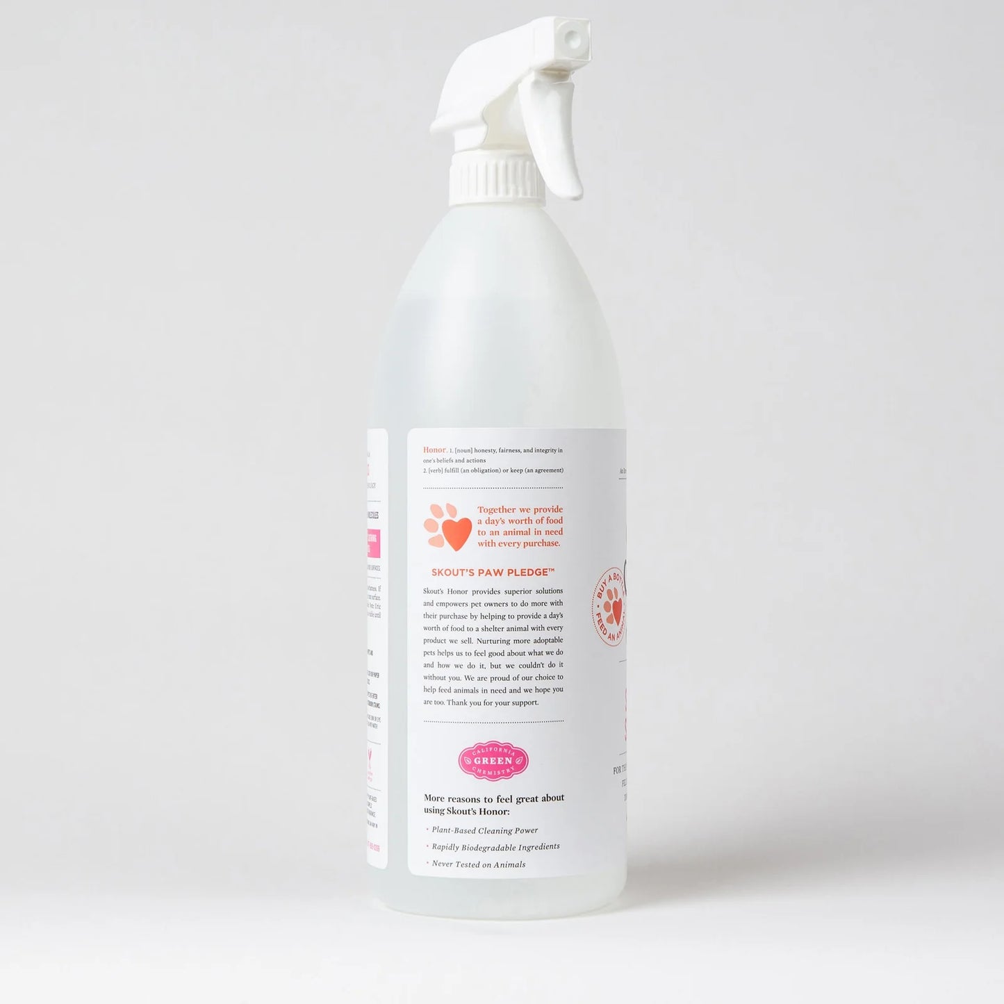 Skout's Honor Advanced Severe Mess Stain and Odor Remover for Cats 1L