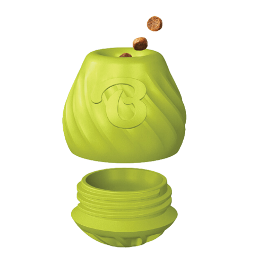 Benebone Natural Rubber Interactive Pawbler Treat and Kibble Dispensing Dog Toy