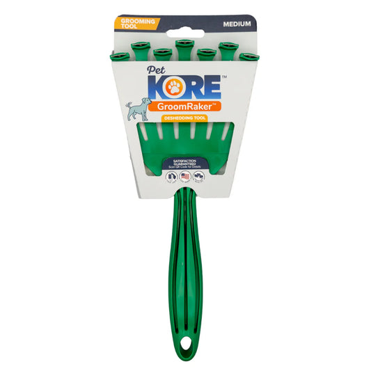 PetKORE Groomraker Deshedding Tool for Dogs Medium
