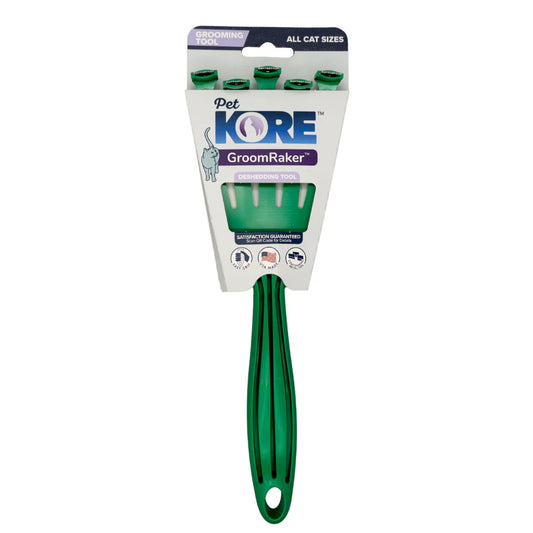 PetKORE Groomraker Deshedding Tool for Cats Small