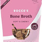 Bocce's Bakery Bone Broth Soft & Chewy Beef Bone Broth, Carrots & Parsley Recipe Dog Treats 170g