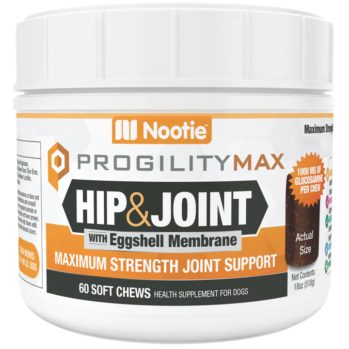 Nootie Progility Hip and Joint for Dogs 60 soft chews