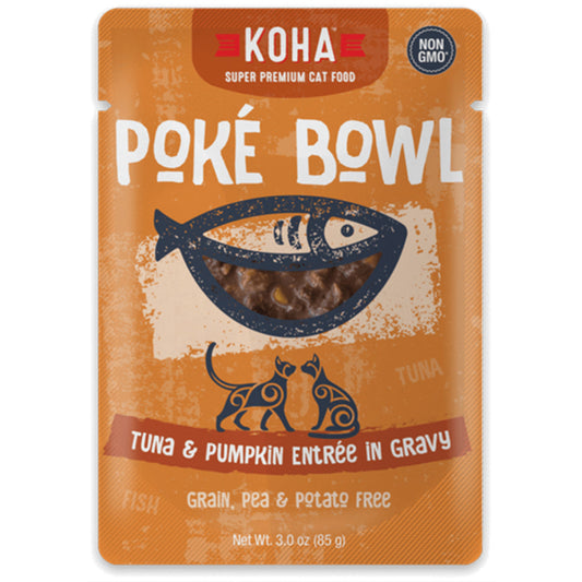 Koha Cat Pouch Poke Tuna & Pumpkin 85 g