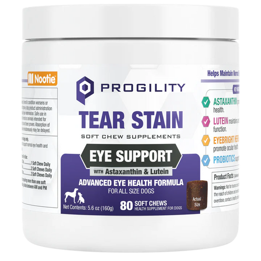 Nootie Progility Tear Stain for Dogs 80 soft chews