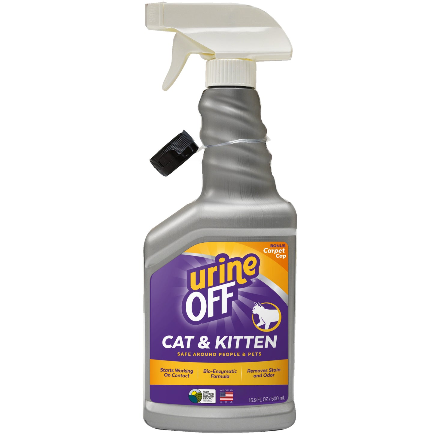 Urine Off Stain and Odor Remover Hard Surface for Cats 500ml