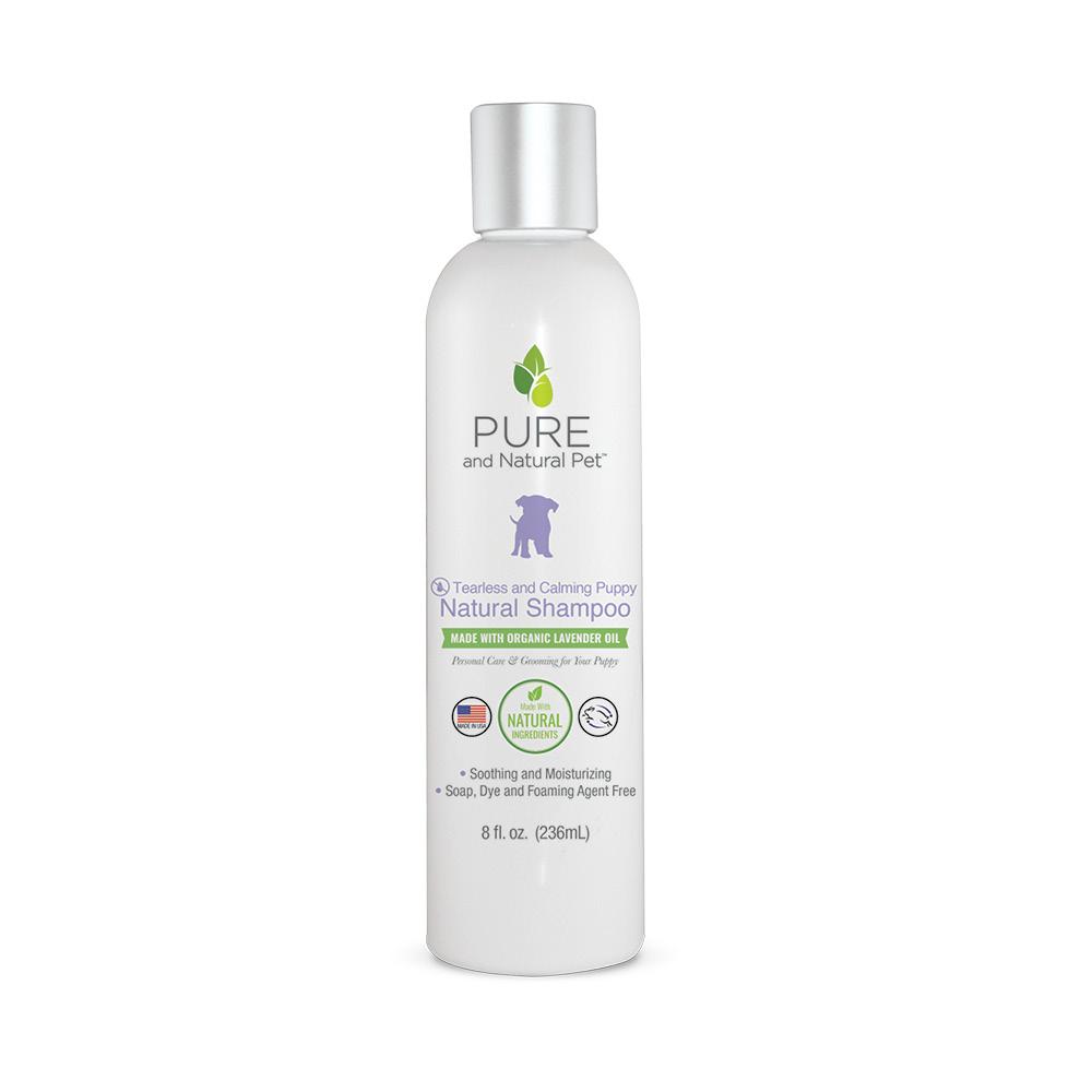 Pure and Natural Pet Tearless and Calming Puppy Shampoo Lavender 236ml