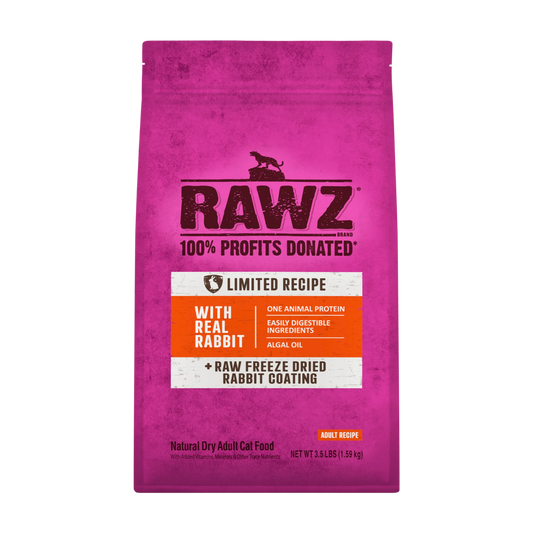 Rawz Limited Ingredient Rabit Dry Adult Cat Food 1.5kg