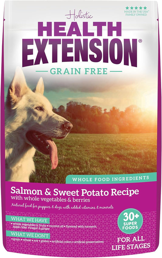 Health Extension Salmon & Sweet Potato Dry Dog Food 0.5kg
