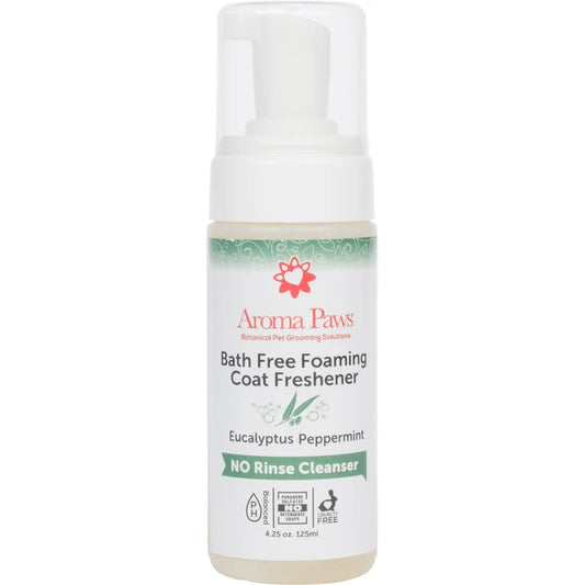 Aroma Paws Bath-free Foaming Coat Freshener Eucalyptus Peppermint 125ml