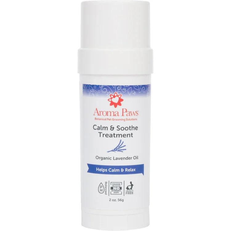 Aroma Paws Calm and Soothe Treatment Stick Lavender 56g