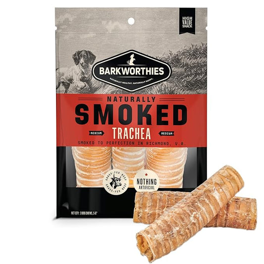 Barkworthies Smoked Trachea 3 pcs
